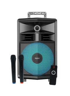 Buy ThunderRoll 12 Inch Speaker 20K PMPO 2000mAh Bluetooth FM SD USB Dual Mics Remote Portable Powerful Audio in UAE