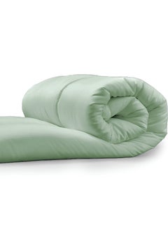 Buy Mint Green Colour Solid Microfibre Duvet Fillers Microfiber 160X200Cm in UAE