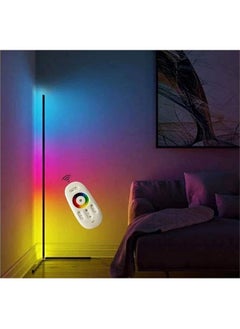 اشتري Remote Control LED Light Corner Lamp Multicolour في الامارات