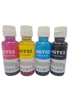 Buy Refill ink GT53 Black GT52 Cyan GT52 Yellow GT52 Magenta inks for Compatible HP Printers 315, 316, 319, 415, 416, 500, 515, 525, 516, 530, 580, 585. Printers. Black 90ML Color 70ML. in Saudi Arabia