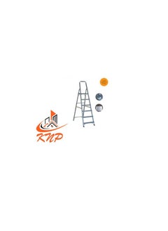 Buy KNP Light Duty Aluminum Ladder 3 Steps in UAE