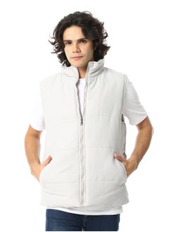 Buy Basic Turtle Neck Bomber Vest in Egypt