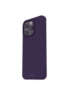 اشتري Remson Mag-X Magnetic Hybrid Protective Silicone Case Military Grade Protection For iPhone 14 Pro Max (Deep Purple) في الامارات