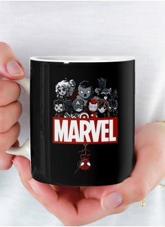 Buy Marvel Mug Ceramic Tea and Coffee Mug with Handle Multicolour 11Oz in Saudi Arabia