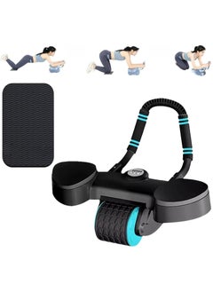 Buy Abdominal Roller 4D Dynamic Core Trainer with Elbow Support Non-Slip Handle in UAE