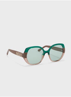 Buy Half Frame Shape Sunglasses in UAE