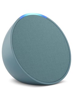 Buy Echo Pop Full sound compact Wi-Fi & Bluetooth smart speaker with Alexa Use your voice to control smart home devices, play music or the Quran, and more (speaks English & Khaleeji) green in UAE