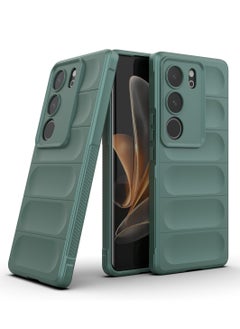 Buy GOLDEN MASK Compatible With Vivo V29/Vivo V29 Pro Magic Case ShockProof (Green) in Egypt