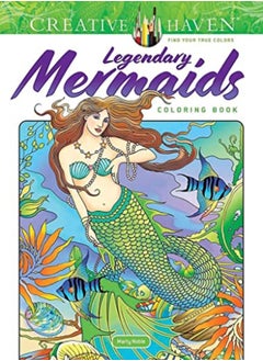 اشتري Creative Haven Legendary Mermaids Coloring Book في الامارات