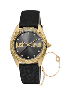 Buy Lady Brillante Leather Quartz Analog Watch JC1L195L0025 in UAE