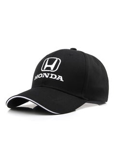 Buy Honda Logo Embroidered Adjustable Baseball Caps for Men and Women Hat Travel Cap Car Racing Motor Hat in Saudi Arabia