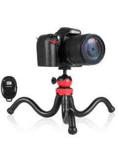 اشتري Tripod for iPhone and Camera, Lightweight Tripods for Smartphone with Mount for Camera for GoPro, Mobile Cell Phone, Bendable Small Tripod Stand Holder, Portable for iPhone Tripod for Live Streaming في الامارات