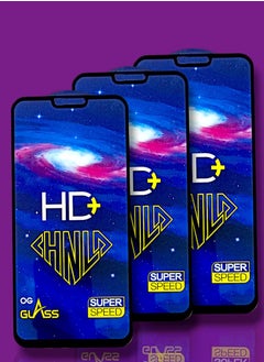 Buy 3 pcs Screen Protector for Oppo Reno 8T - HD Plus Anti-Shock Screen Protector - High Quality Tempered Glass in Egypt