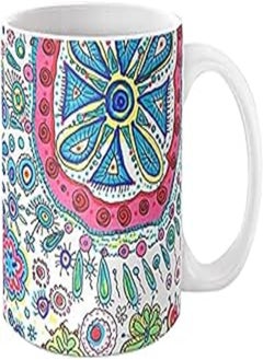 Buy Ceramic Cofee Mug from Iprint - Multi color, 2724786644576 in Egypt