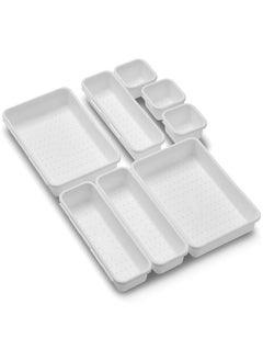 اشتري Polypropylene Drawer store Expandable Cutlery Tray White في الامارات