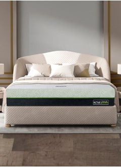 Buy Springfit Snooze Green Tea Orthopedic Pressure Relieving 6 inch Hard & Soft foam Dual Comfort Sleep Mattress Bed Mattress Orthopedic Memory foam Mattress in UAE