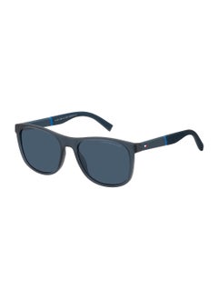 Buy Men's UV Protection Rectangular Sunglasses - Th 2042/S Blue Millimeter - Lens Size: 54 Mm in UAE