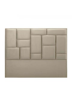 Buy H111 | Velvet headboard - Light Brown in Saudi Arabia