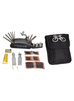اشتري مجموعة أدوات إصلاح الدراجة المحمولة ومجموعة أدوات صيانة العجلات مع حقيبة ملحقات متعددة الاستخدام في مصر