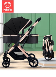 Buy Baby Stroller Can Sit And Lie Down Lightweight Foldable Shock-absorbing Two-way Newborn Baby Stroller in Saudi Arabia