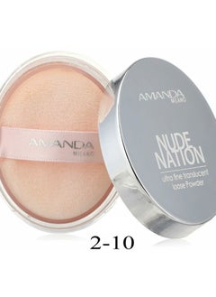 Buy Amanda Milano Nude Look Loose Powder Number 2 - 10 Gm in Egypt