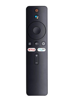 Buy Remote Control for MI Box Voice Command Bluetooth Remote Compatible with MI Android Smart TV 4k Ultra HD Mi Stick with Netflix and Prime Buttons in UAE