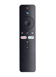 Buy Remote Control for MI Box Voice Command Bluetooth Remote Compatible with MI Android Smart TV 4k Ultra HD Mi Stick with Netflix and Prime Buttons in UAE