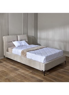 اشتري Carina Twin Upholstered Bed 220 x 100 x 124 cm في السعودية