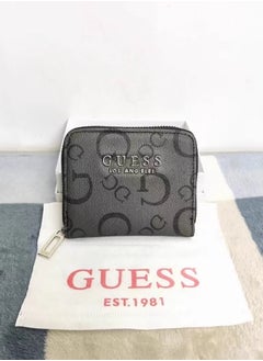 Buy GUESS Women Brand Logo Printed Zip Around Wallet in Saudi Arabia