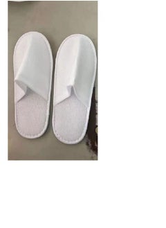 Buy Spa Bath Hotel Slippers Closed Toe + Durable Non Slip Sole For Men & Women Unisex - Travel Hotel & Guest Amenities Toiletries (Edition : 24 pairs) in UAE