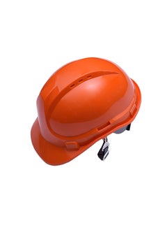 Buy Safety Helmet Size 28.5 Cm, Orange Color in Saudi Arabia