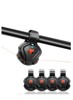 Buy 4 PCS Fishing Bite Alarm, Sensitive Electronic Fishing Bite Sound Alarm, Indicator Sound Bite Alert Bell with LED Lights Fishing Bells Clip On Fishing Rod, Carp Fishing Outdoor in Saudi Arabia