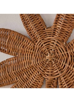 اشتري Belmonte Palm Rattan Wall Decor 34 x 51 cm في الامارات