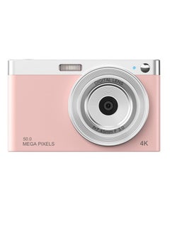 اشتري Compact 4K Digital Camera Video Camcorder 50MP 2.88Inch IPS Screen Auto Focus 16X Zoom Anti-shake Face Detact Smile Capture Built-in Flash with 32G Memory Card في السعودية