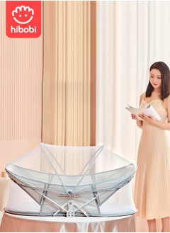 اشتري Travel Bassinet For Baby,baby Bassinet, Portable Bassinet-Folding Portable Baby Bed Baby Bassinet In Bed Mini Travel Crib Infant Travel Bed With Mosquito Net Lightweight Washable Foldable في الامارات