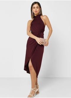 اشتري Halter Neck Dress في الامارات