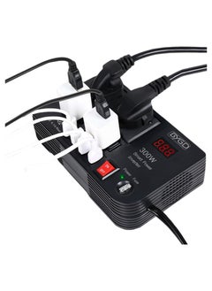 اشتري 300W Car Power Inverter With 4 USB Socket Auto Charger Converter DC 12V To AC 220V Fast Charging Part في الامارات