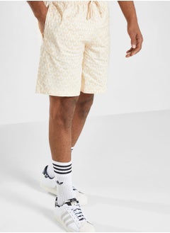 Buy Graphic Monogram Aop Shorts in UAE