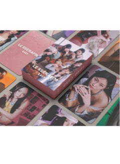 اشتري 55Pcs LE SSERAFIM New Album EASY Lomo Card في السعودية