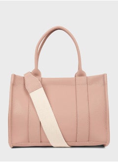 اشتري Faux Leather Hand Bag في الامارات