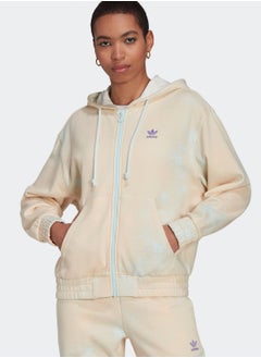 Buy All Over Printed Zip Hoodie in UAE