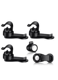 اشتري 3Pcs Water Tube Clips Automatic Reset Universal Water Bladder Hose Clip Removable Hydration Pack Clamp Magnetic Hose Holder for Outdoor Cycling Running في الامارات