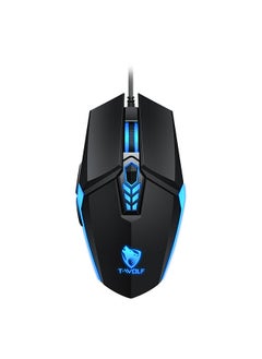 اشتري G510 Wired Gaming Mouse 6 Button 4 Color Backlight 800-3200 Adjustable DPI Office Mouse for Laptop/PC في السعودية