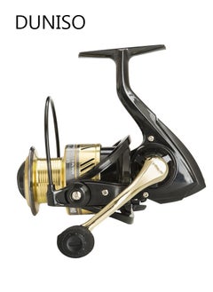 Buy Spinning Fishing Reel Wheel 5.2:1 Gear Ratio, Highstrength Plastic Reel Body Metal Anti-Slip Wheel Grip for Seawater Freshwater-4000 in Saudi Arabia