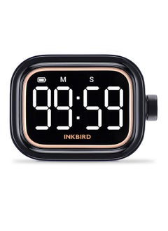 Buy INKBIRD IDT-02 Digital Timer Count-Up/Count-Down Timer with Large Backlit LED One-Button Operation USB Rechargeable Battery ECO Mode Portable Timer for Cooking Yoga Study in UAE