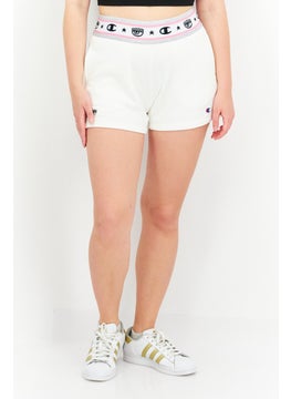 اشتري Women Sportswear Fit Training Short, White في الامارات