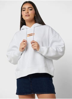 Buy Logo Detail Hoodie in UAE