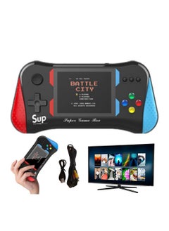 Buy X7M Retro Handheld Video Game Console 3.5 Inch Large Screen AV Output 2 player with Built in 500 Games Portable Mini Arcade in Saudi Arabia