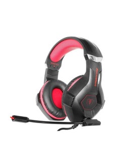 اشتري Gaming Headset Beexcellent GM-6 Red MIC LED Headphone Stereo for PC & PS4 - 3.5mm في مصر