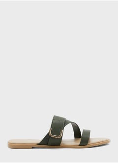 Buy Multi Strap Flat Sandals in UAE